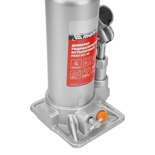 Домкрат гидравлический бутылочный, 4 т, h подъема 194-372 мм, в пластиковом кейсе Matrix купить в Москве с доставкой по всей России | ProtosMarket.ru