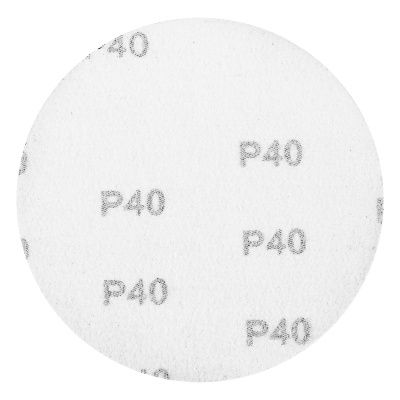 Круг абразивный на ворсовой подложке под "липучку", P 40, 125 мм, 10 шт Matrix купить в Москве с доставкой по всей России | ProtosMarket.ru