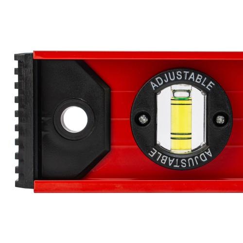 Уровень алюминиевый "Рельс", 1000 мм, 3 глазка, усиленный Matrix купить в Москве с доставкой по всей России | ProtosMarket.ru