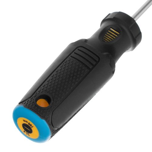 Отвертка SL4х100 мм, CrV, трехкомпонентная рукоятка Denzel купить в Москве с доставкой по всей России | ProtosMarket.ru