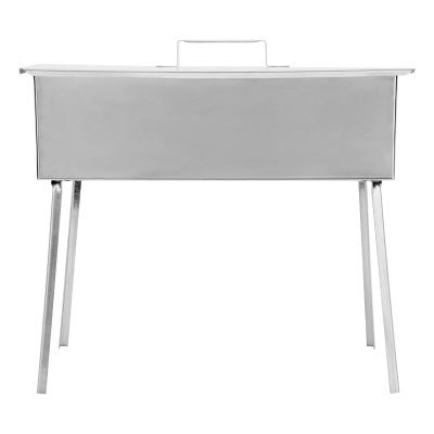 Коптильня двухъярусная 500 x 270 x 175 мм, нержавеющая сталь, 0.8 мм, с поддоном, на ножках, Camping Palisad купить в Москве с доставкой по всей России | ProtosMarket.ru