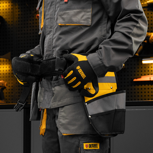 Пояс монтажника, сумки поясные, кобура для шуруповерта Denzel купить в Москве с доставкой по всей России | ProtosMarket.ru