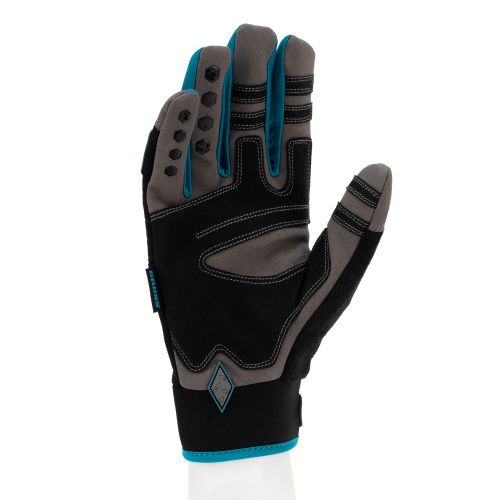 Перчатки универсальные, усиленные, с защитными накладками, DELUXE, размер L (9) Gross купить в Москве с доставкой по всей России | ProtosMarket.ru