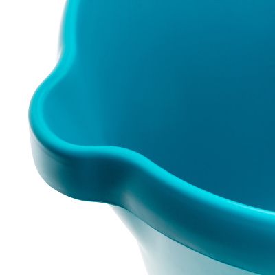 Ведро пластмассовое круглое 12 л, бирюзовое, Home Palisad купить в Москве с доставкой по всей России | ProtosMarket.ru