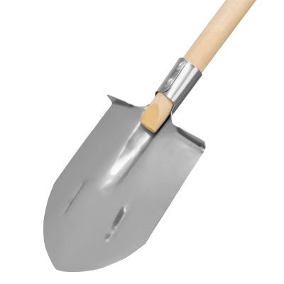 Лопата штыковая, нерж. сталь, 200х265х1385 мм, ребра жесткости, деревянный черенок, Palisad купить в Москве с доставкой по всей России | ProtosMarket.ru