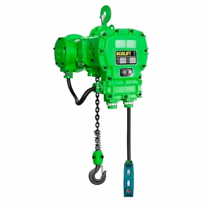 1т 9м таль цепная ТЭЦ ВБИ взрывозащищенная OCALIFT ENK 01-01S 380в стационарная на крюке