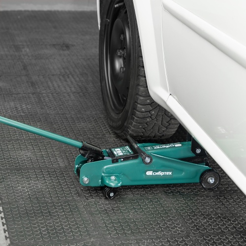 Домкрат гидравлический подкатной, 2 т, 127-330 мм Сибртех купить в Москве с доставкой по всей России | ProtosMarket.ru