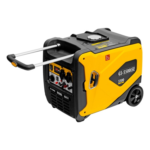 Генератор инверторный GS-5500iSE, 5,5 кВт, 230 В, закрытый корпус,электростартер Denzel купить в Москве с доставкой по всей России | ProtosMarket.ru