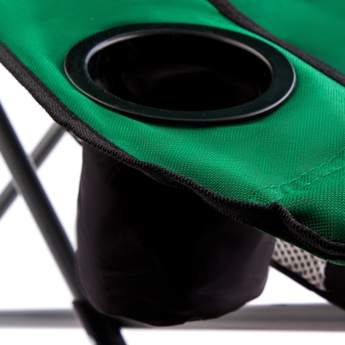 Кресло складное с подлокотниками и подстаканником, 60 х 60 х 110/92 см, Camping Palisad купить в Москве с доставкой по всей России | ProtosMarket.ru