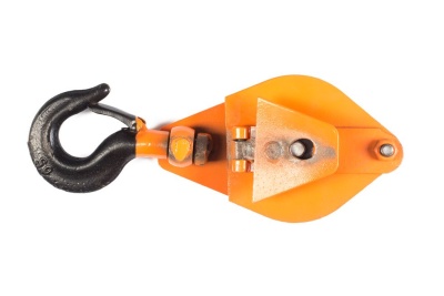 Блок монтажный однорольный с  крюком TOR HQG(L) K1-0,5 т с откидной щекой (G) купить в Москве с доставкой по всей России | ProtosMarket.ru