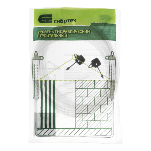 Гидроуровень, L 10 м, D 8 мм, со шкалой Сибртех купить в Москве с доставкой по всей России | ProtosMarket.ru