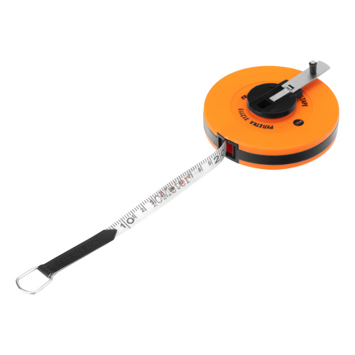 Рулетка геодезическая, 10 м х 12,5 мм, лента ПВХ, закрытый круглый корпус Sparta купить в Москве с доставкой по всей России | ProtosMarket.ru