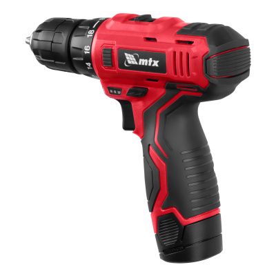 Дрель-шуруповерт аккумуляторная MCDL-12-02P, Li-Ion, 12 В, 2 акк. MTX купить в Москве с доставкой по всей России | ProtosMarket.ru