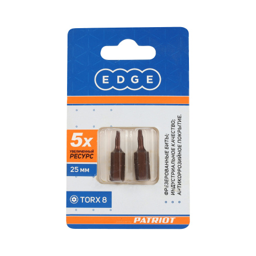 Бита T8, сталь S2, длина 25 мм, 2 шт. купить в Москве с доставкой по всей России | ProtosMarket.ru