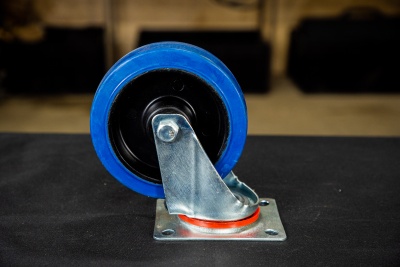 Колесо поворотное резина SRCL 63 160 мм (F) купить в Москве с доставкой по всей России | ProtosMarket.ru