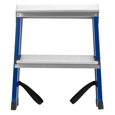 Стремянка двусторонняя 2 ступени, стальная, Сибртех купить в Москве с доставкой по всей России | ProtosMarket.ru