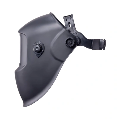 Маска сварщика КОРУНД "черная" (ф-р АСФ 4/9-13 с внеш. рег., пр-во FoxWeld) ,без коробки купить в Москве с доставкой по всей России | ProtosMarket.ru