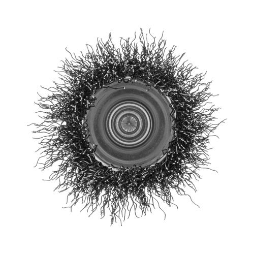 Щетка для дрели, 50 мм, Чашка, со шпилькой, нержавеющая витая проволока Denzel купить в Москве с доставкой по всей России | ProtosMarket.ru