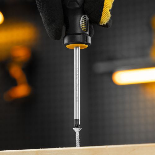 Отвертка, PZ1x75 мм, S2, 3к рукоятка Denzel купить в Москве с доставкой по всей России | ProtosMarket.ru