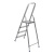 Стремянка, 4 ступени, алюминиевая, Сибртех купить в Москве с доставкой по всей России | ProtosMarket.ru