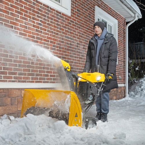 Бензиновая снегоуборочная машина SBL 711DT PRO, 420cc, гусеницы, эл.старт, блок. дифф.// Denzel купить в Москве с доставкой по всей России | ProtosMarket.ru