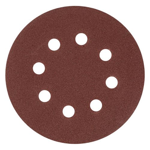 Круг абразивный на ворсовой подложке под "липучку", перфорированный, P 120, 125 мм, 5 шт Matrix купить в Москве с доставкой по всей России | ProtosMarket.ru