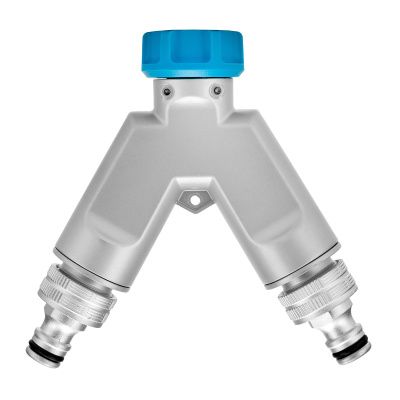 Разветвитель двухканальный, с внутренней резьбой 3/4",алюминий, LUXE Palisad купить в Москве с доставкой по всей России | ProtosMarket.ru