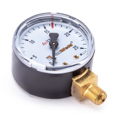 FoxWeld Манометр для регулятора WR550 mini (аргон/углекислота) ВД (пр-во FoxWeld/КНР) купить в Москве с доставкой по всей России | ProtosMarket.ru