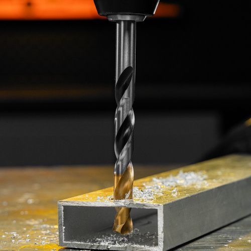 Сверло спиральное по металлу 11 x 142мм, Р6М5, Golden Tip, многогранная заточка Denzel купить в Москве с доставкой по всей России | ProtosMarket.ru