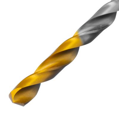 Сверло спиральное по металлу 5 x 86 мм, Р6М5, Golden Tip  Denzel купить в Москве с доставкой по всей России | ProtosMarket.ru