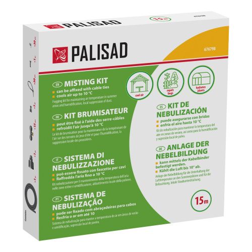 Система туманообразования, полиэтиленовый шланг, длина 15 м, форсунки 15 шт Palisad купить в Москве с доставкой по всей России | ProtosMarket.ru