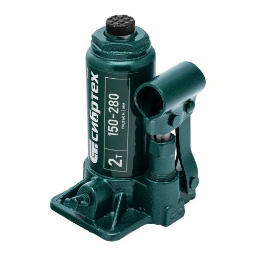 Домкрат гидравлический бутылочный, 2 т, 150-280 мм Сибртех купить в Москве с доставкой по всей России | ProtosMarket.ru