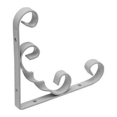 Кронштейн декоративный, 150 х 150 мм, белый Сибртех купить в Москве с доставкой по всей России | ProtosMarket.ru