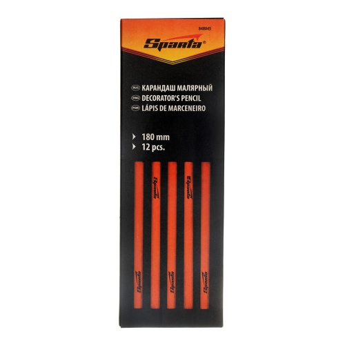 Карандаш малярный, 180 мм, в упаковке 12 шт, Sparta купить в Москве с доставкой по всей России | ProtosMarket.ru