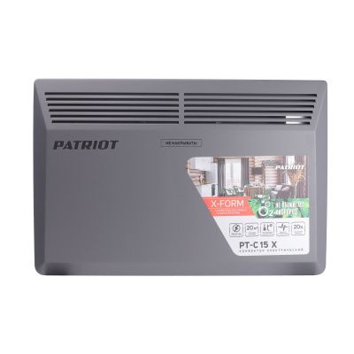 Конвектор электрический PATRIOT PTC 15 X купить в Москве с доставкой по всей России | ProtosMarket.ru