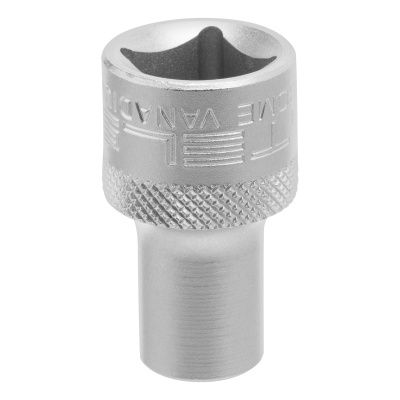 Головка торцевая, 9 мм, двенадцатигранная, CrV, под квадрат 1/2, хромированная Stels купить в Москве с доставкой по всей России | ProtosMarket.ru