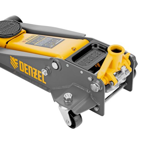 Домкрат гидравлический подкатной, 3 т, 125-470 мм, быстрый подъем, проф. Denzel купить в Москве с доставкой по всей России | ProtosMarket.ru