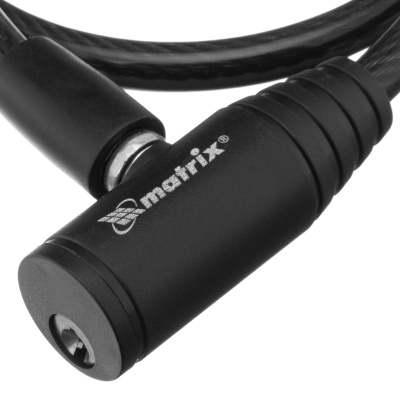 Замок тросовый универсальный, 8 х 650 мм Matrix купить в Москве с доставкой по всей России | ProtosMarket.ru