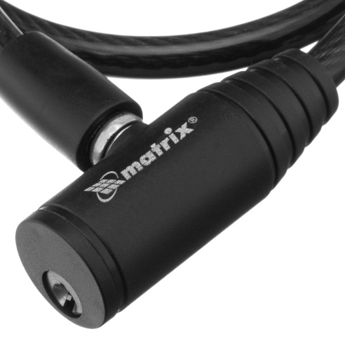 Замок тросовый универсальный, 8 х 650 мм Matrix купить в Москве с доставкой по всей России | ProtosMarket.ru