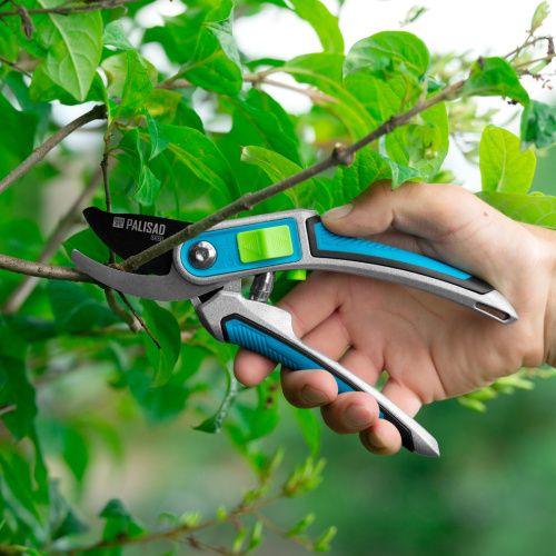Секатор прямого реза, 215 мм, регулировка захвата, трехкомпонентные рукоятки, LUXE Palisad купить в Москве с доставкой по всей России | ProtosMarket.ru