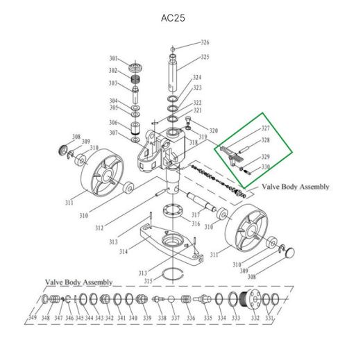 Коромысло спуска для гидравлических тележек AC25 купить в Москве с доставкой по всей России | ProtosMarket.ru