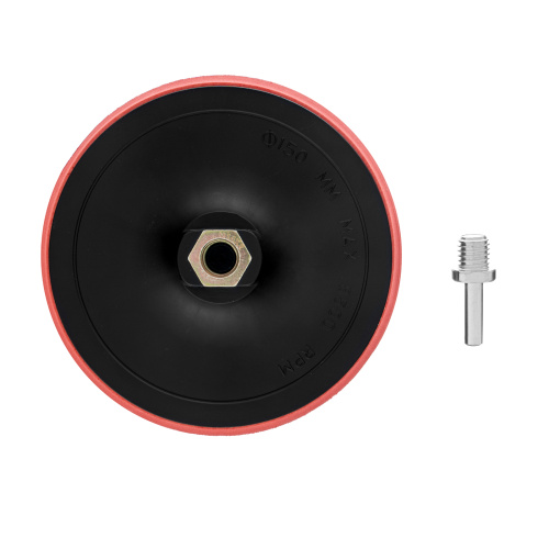 Насадка для дрели и УШМ с липучкой, 150 мм Matrix купить в Москве с доставкой по всей России | ProtosMarket.ru