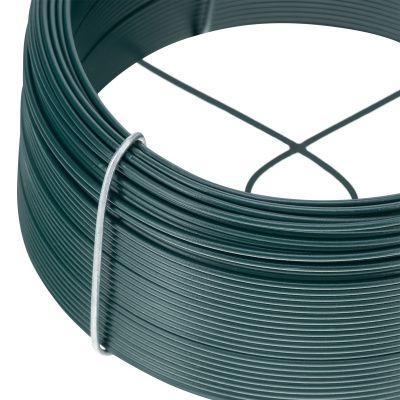 Проволока с ПВХ покрытием, зеленая 1.2 мм, длина 50 м Сибртех купить в Москве с доставкой по всей России | ProtosMarket.ru