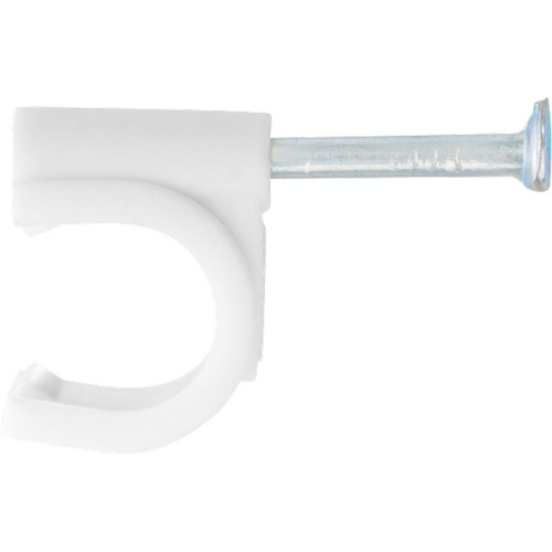 Скобы электроустановочные, 12 мм, круглый профиль, 40 шт Сибртех купить в Москве с доставкой по всей России | ProtosMarket.ru