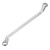 Ключ накидной коленчатый, 12 х 13 мм, хромированный Sparta купить в Москве с доставкой по всей России | ProtosMarket.ru