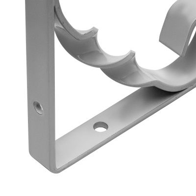 Кронштейн декоративный, 150 х 150 мм, белый Сибртех купить в Москве с доставкой по всей России | ProtosMarket.ru