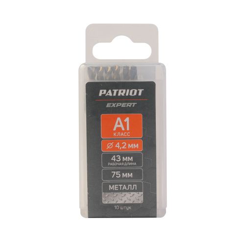 Сверло по металлу (4.2х75/43 мм, 10 шт.) купить в Москве с доставкой по всей России | ProtosMarket.ru