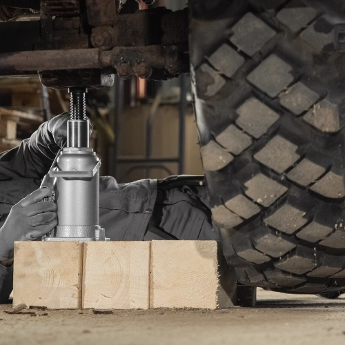 Домкрат гидравлический бутылочный, 16 т, h подъема 230-460 мм Matrix купить в Москве с доставкой по всей России | ProtosMarket.ru