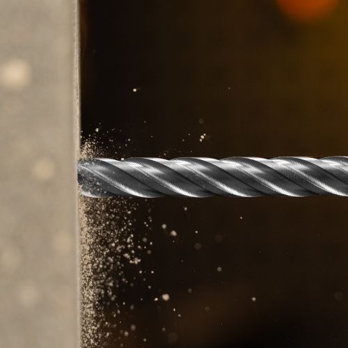 Бур по бетону, цельная крестовая пластина, 12x265 мм, SDS PLUS Denzel купить в Москве с доставкой по всей России | ProtosMarket.ru