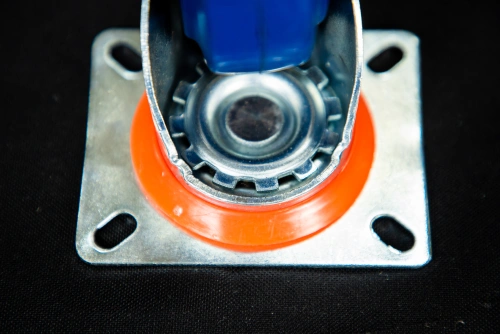 Колесо поворотное резина SRCLb 42 100 мм с тормозом (N) купить в Москве с доставкой по всей России | ProtosMarket.ru